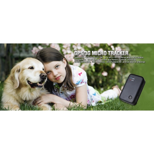 SANAV MU201S1 Small Pets Aset GPS Tracker with battery 1120mAh